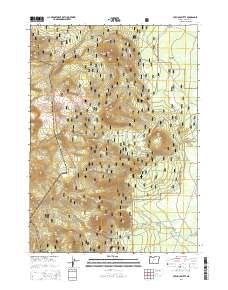 Pothole Butte 2014 topographic map thumbnail