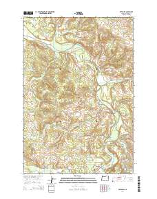 Pittsburg 2014 topographic map thumbnail