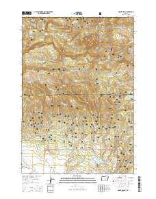 Mount Pisgah 2014 topographic map thumbnail