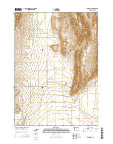 Miranda Flat 2014 topographic map thumbnail
