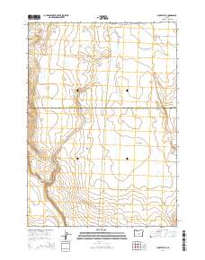 Misery Flat 2014 topographic map thumbnail