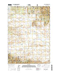 Scotty Creek 2014 topographic map thumbnail