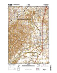 Sherwood 2014 topographic map thumbnail