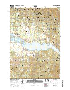 Phillips Lake 2014 topographic map thumbnail