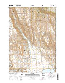 Richland 2014 topographic map thumbnail
