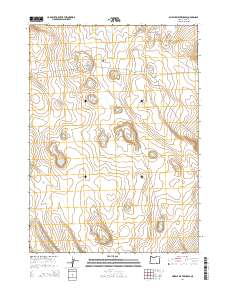 Murphy Waterholes 2014 topographic map thumbnail