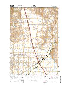 North Powder 2014 topographic map thumbnail