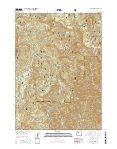 Ragsdale Butte 2014 topographic map thumbnail