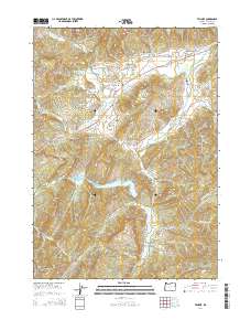 Tenmile 2014 topographic map thumbnail