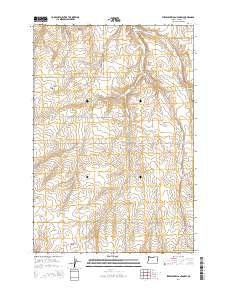 Strawberry Canyon SW 2014 topographic map thumbnail