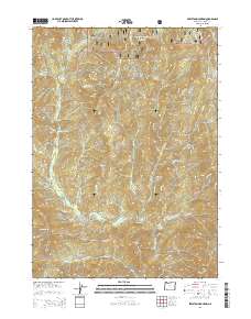 Skeleton Mountain 2014 topographic map thumbnail