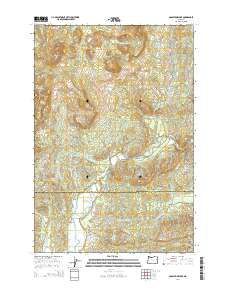 Soapstone Lake 2014 topographic map thumbnail