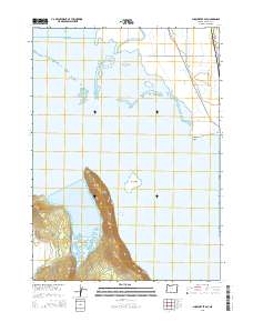 Shoalwater Bay 2014 topographic map thumbnail