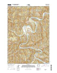Tyee 2014 topographic map preview