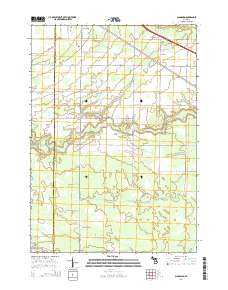 Alamando 2014 topographic map thumbnail