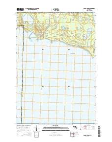 Albany Island 2014 topographic map thumbnail