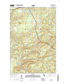 Alberta 2014 topographic map thumbnail