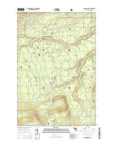Aldridge Creek 2014 topographic map thumbnail