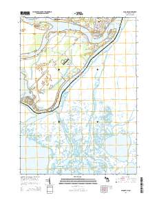 Algonac 2014 topographic map thumbnail