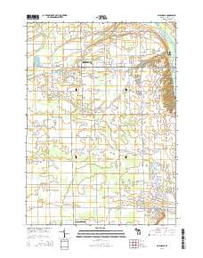Allendale 2014 topographic map thumbnail