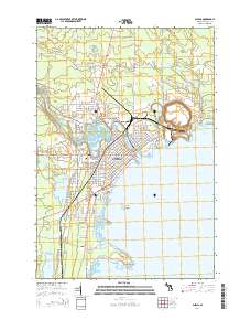 Alpena 2014 topographic map thumbnail