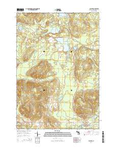 Atlanta 2014 topographic map thumbnail