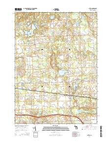 Attica 2014 topographic map thumbnail