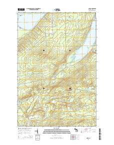 Aura 2014 topographic map thumbnail