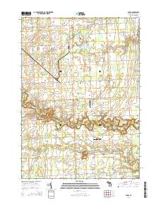 Avoca 2014 topographic map thumbnail