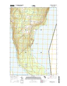 Baie de Wasai 2014 topographic map thumbnail