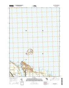 Bay City NE 2014 topographic map thumbnail