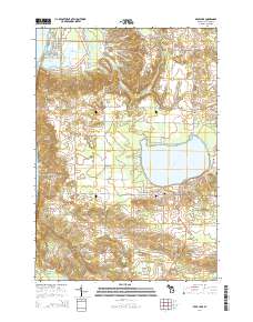 Bear Lake 2014 topographic map thumbnail