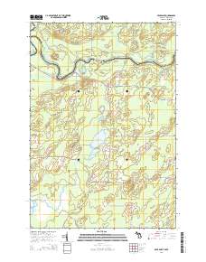 Bear Point 2014 topographic map thumbnail