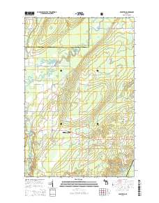 Bear Town 2014 topographic map thumbnail