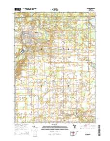 Belding 2014 topographic map thumbnail