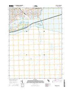 Belle Isle 2014 topographic map thumbnail