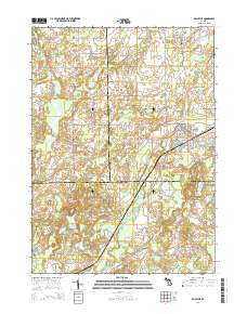 Bellevue 2014 topographic map thumbnail