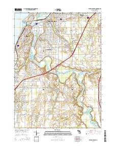 Benton Harbor 2014 topographic map thumbnail