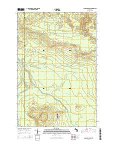 Big Beaver Creek 2014 topographic map thumbnail