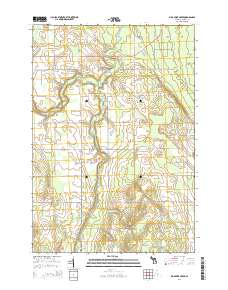 Big Ravine Creek 2014 topographic map thumbnail