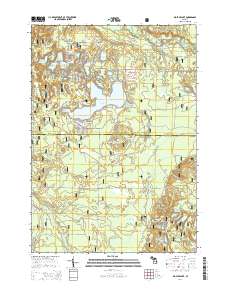 Big Star Lake 2014 topographic map thumbnail