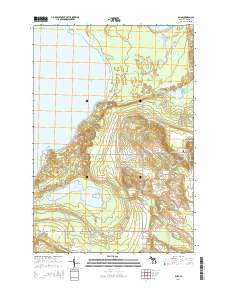 Bliss 2014 topographic map thumbnail
