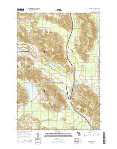 Boyne Falls 2014 topographic map thumbnail
