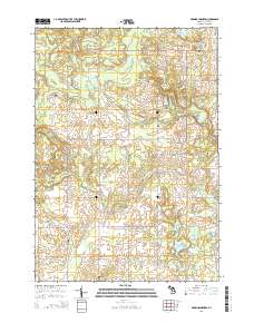 Browns Corners 2014 topographic map thumbnail