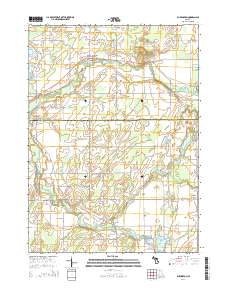 Burlington 2014 topographic map thumbnail