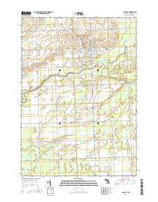 Cass City 2014 topographic map thumbnail