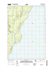 Cedar River 2014 topographic map thumbnail