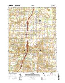 Cedar Springs 2014 topographic map thumbnail