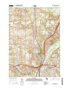 Cedar Springs SW 2014 topographic map thumbnail
