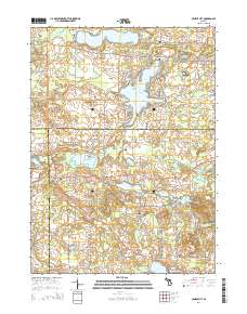 Cement City 2014 topographic map thumbnail
